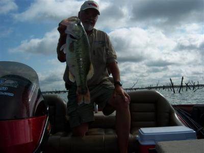 7lb. 13oz. with battle scars from the spawn.