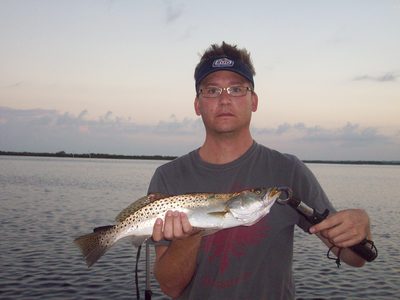 John from spring hill with a good size trout 22