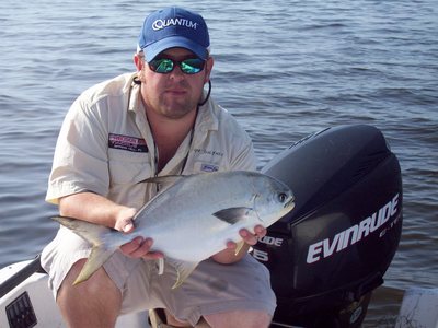 capt.josh with a pompano