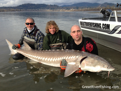 Howard, Brad and Dean show off there 7ft 3