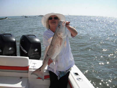 Grandma and her Bullred