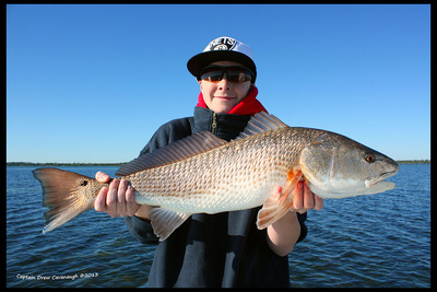 First Mosquito Lagoon Redfish