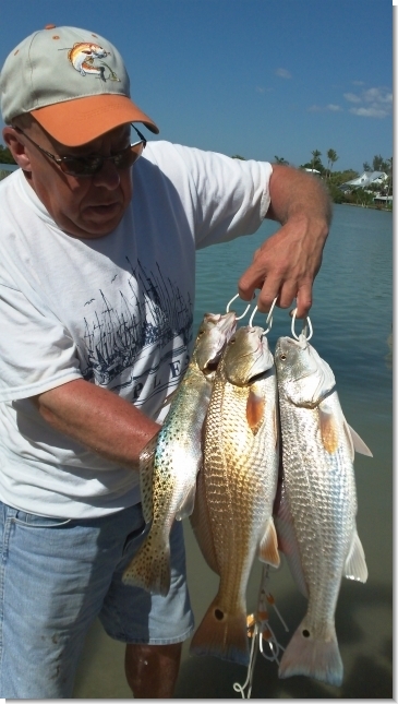 Jim Turman With Our Dinner