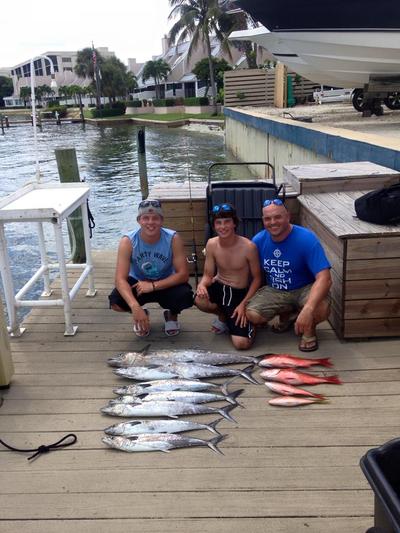 Kingsfish bite is Strog