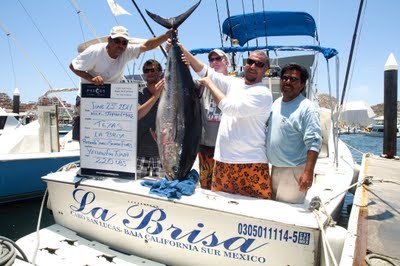 Largest Tuna of the Week aboard La Brisa, 220 lbs