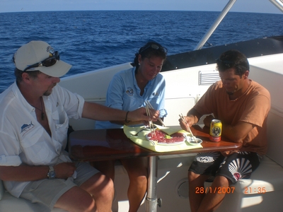 First the Catch of Yellow fin