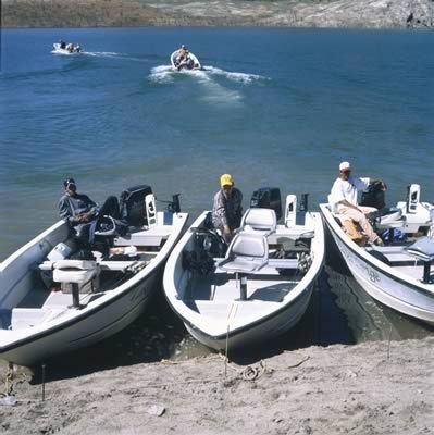 Lake Huites Lodge Boats