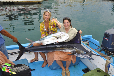 Lauren Powell and Kathryn Fish from Texas.