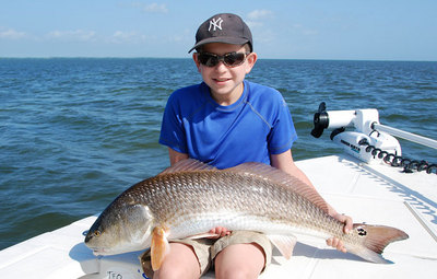 Zach's first redfish