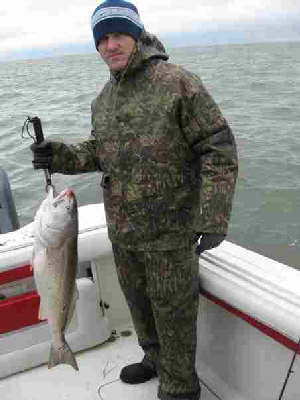 Mike with His nice redfish