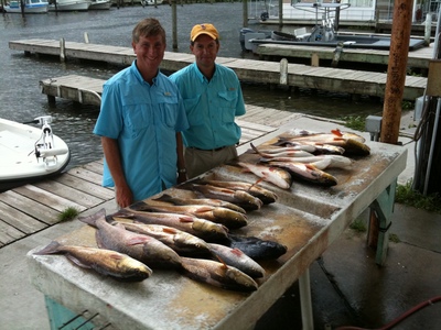 Sidney and Ronnie's Daily limit caught with Capt. Scott