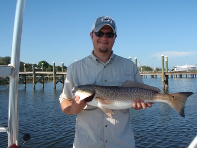 Josh Hauenstein with a 30 inch Red