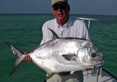 Steve with a Florida Keys permit
