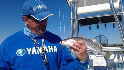 Capt. John shows off a nice 15