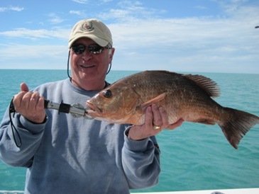24-inch, 9-pound mangrove snapper