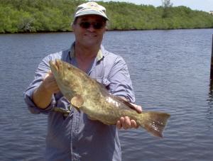 23 inch gag grouper, on shrimp, off Bonita Beach, SW FL
