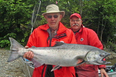 Chinook from the Kitimat River Photo by Ron Walkita