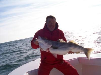 Another Striper for dinner.