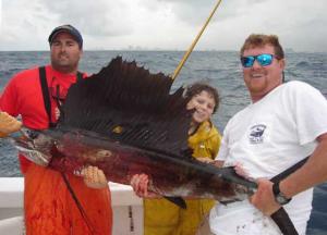 Sailfish aboard the Big Game