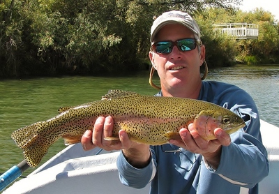 I got to make a few cast as well, and stuck this toad!