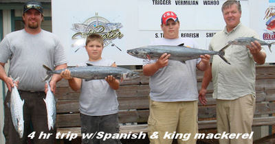 King mackerel fishing near Gulf Shores