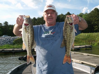 Big Coosa River Spotted Bass 3-4 pounds each